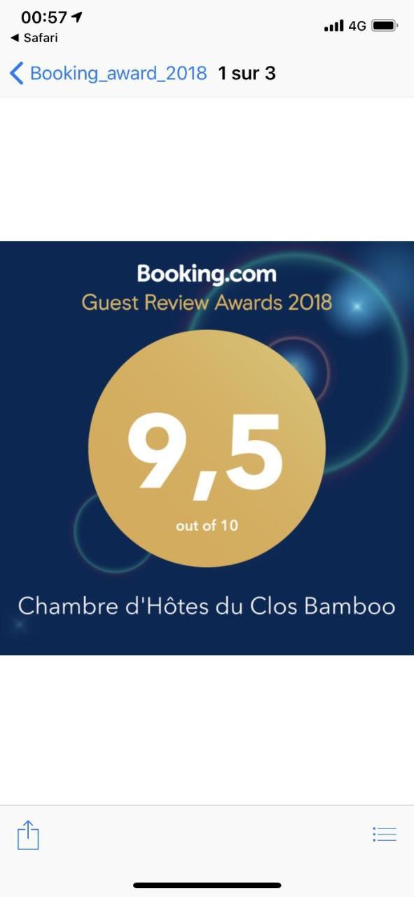 Chambre D'Hotes Du Clos Bamboo Mérignac Buitenkant foto